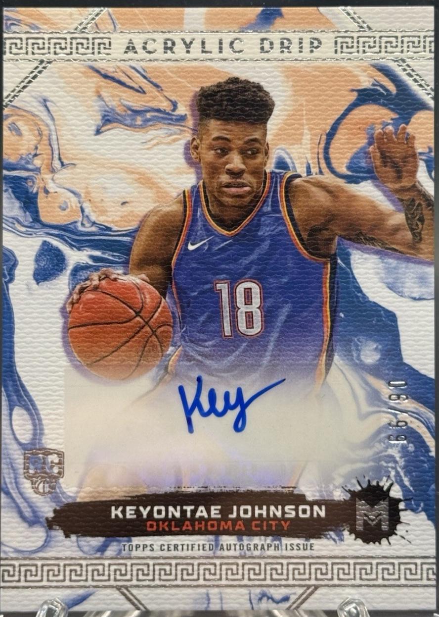 Keyontae Johnson #ADA-KJ 2023-24 Topps Motif Basketball Acrylic Drip Autographs