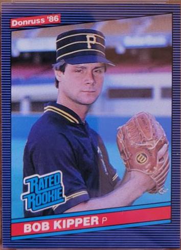 Bob Kipper #44 Baseball Cards 1986 Donruss