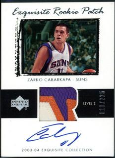 Zarko Cabarkapa Autograph Patch