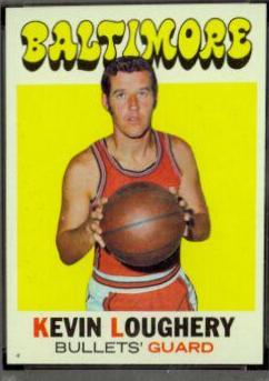 Kevin Loughery #7 Basketball Cards 1971 Topps