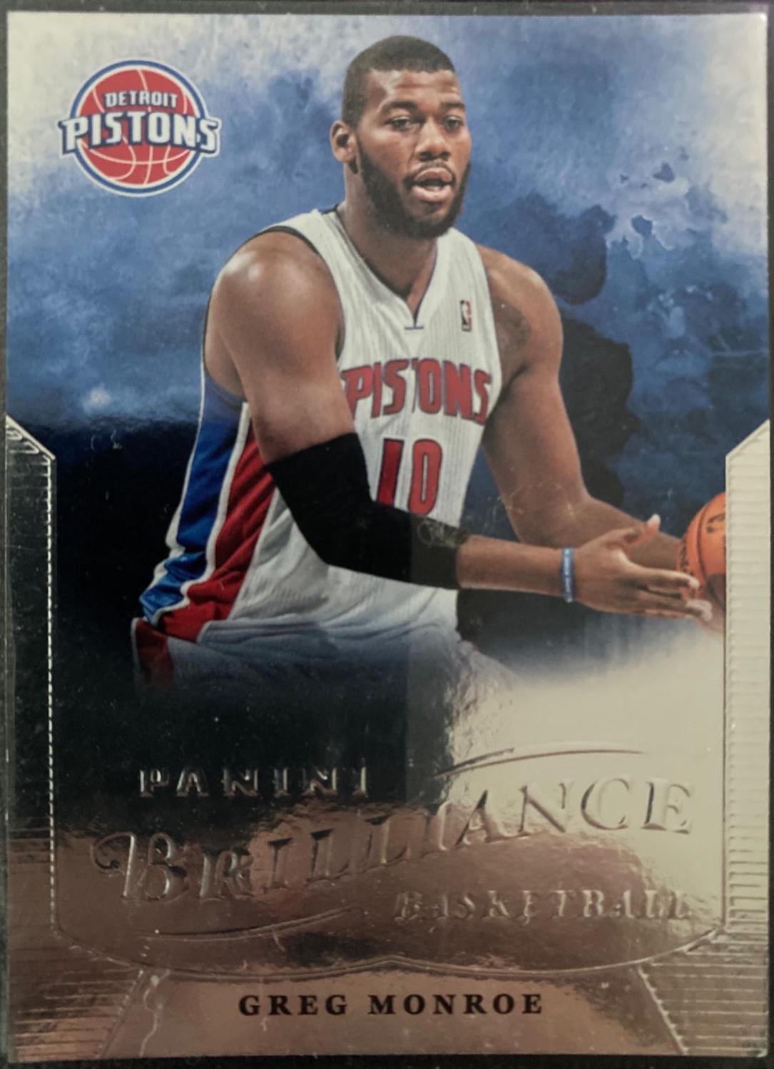 Greg Monroe #62 Basketball Cards 2012 Panini Brilliance