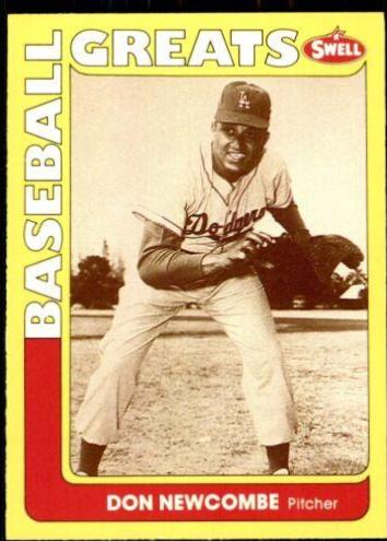Don Newcombe #68 1991 Swell Greats Baseball