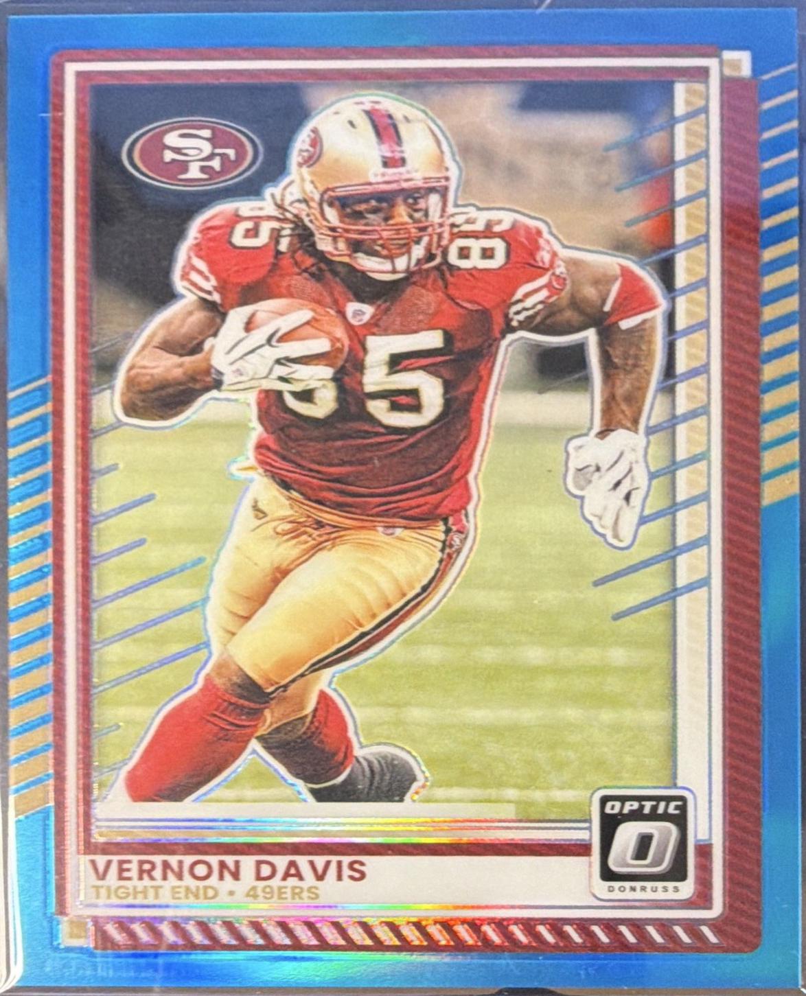 Vernon Davis [Neon Blue] #137