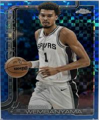 Victor Wembanyama [Blue X-Fractor] #221 Prices | 2025 Topps Chrome