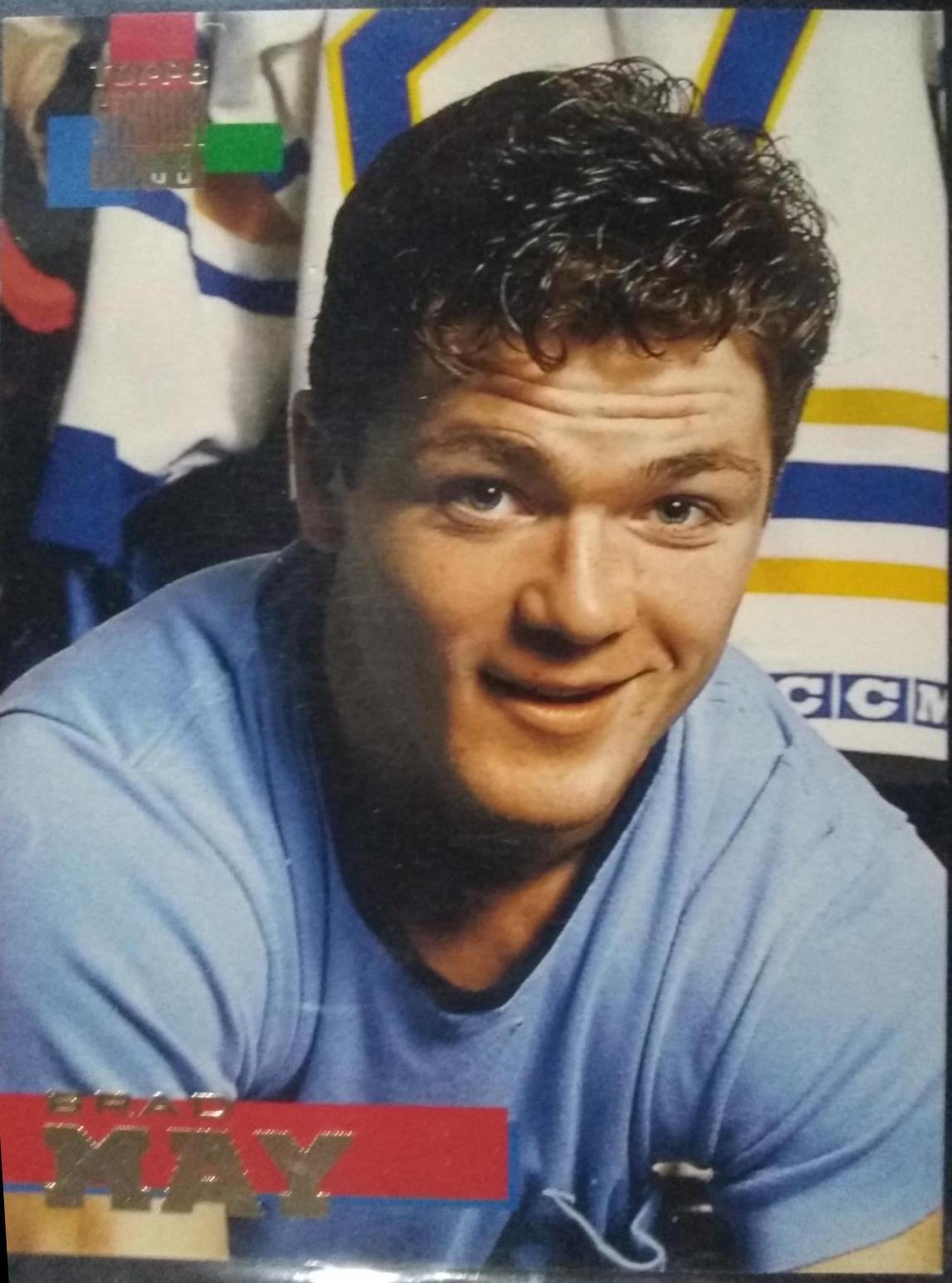 Brad May #2 Hockey Cards 1994 Stadium Club