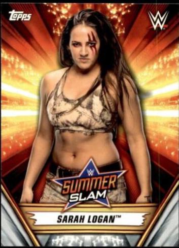 Sarah Logan #26 Wrestling Cards 2019 Topps WWE SummerSlam