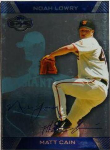 Matt Cain #14 Baseball Cards 2007 Topps CO Signers