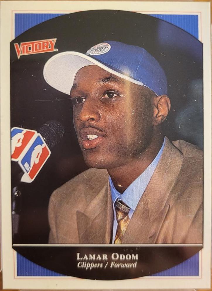 Lamar Odom #434 Basketball Cards 1999 Upper Deck MVP