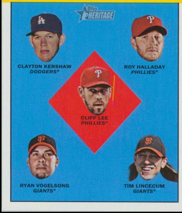 NL ERA Leaders #5 Baseball Cards 2012 Topps Heritage