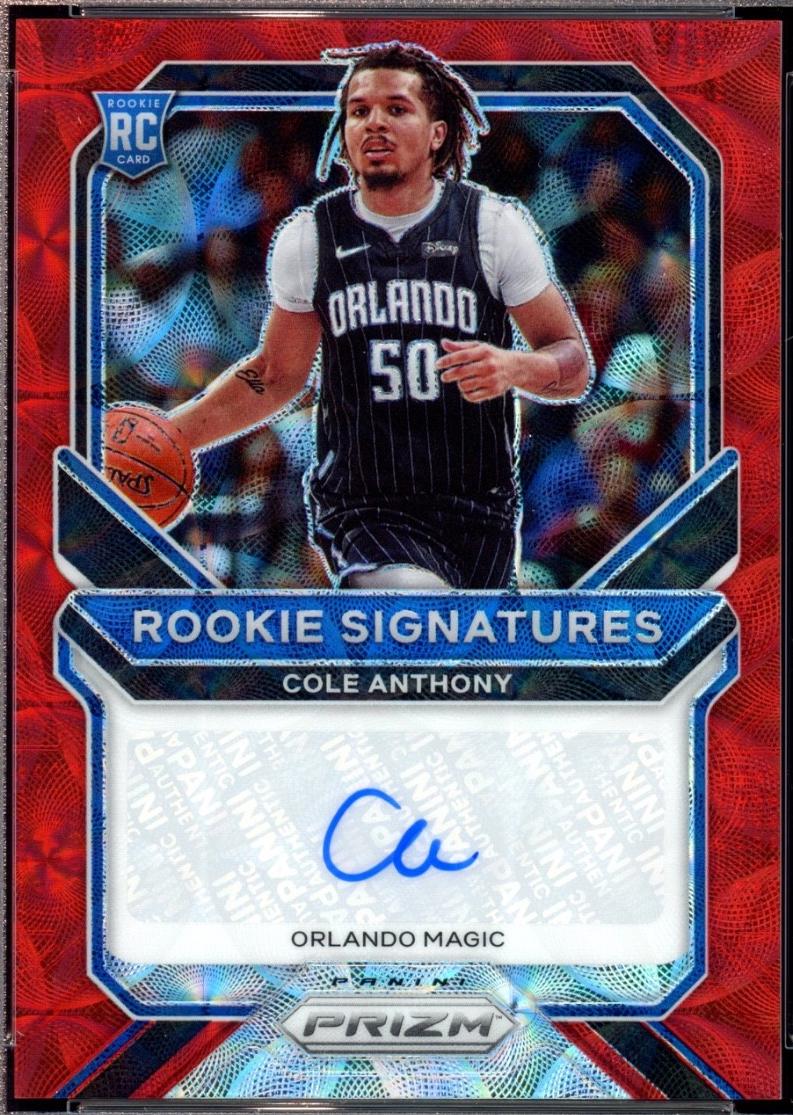 Cole Anthony [White Sparkle Prizm] #RS-CAN