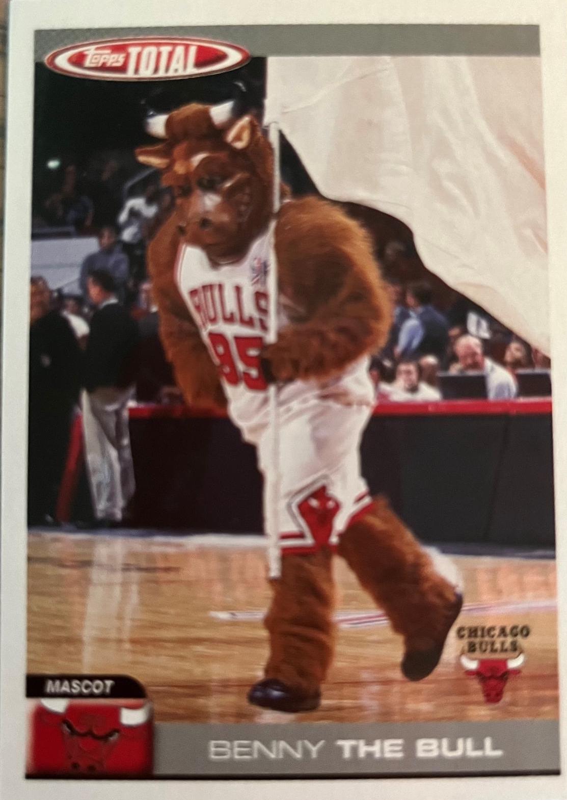 Benny The Bull #423 2004-05 Topps Total Basketball