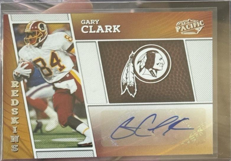 Gary Clark #PP-GCK Football Cards 2024 Panini Encore Pacific Penmanship
