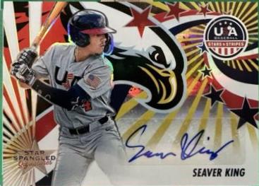 Seaver King #SSS-SK Baseball Cards 2024 Panini Stars & Stripes Star Spangled Signatures