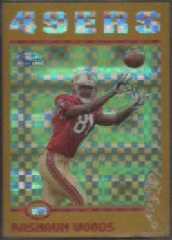 Rashaun Woods #210 2004 Topps Chrome Football