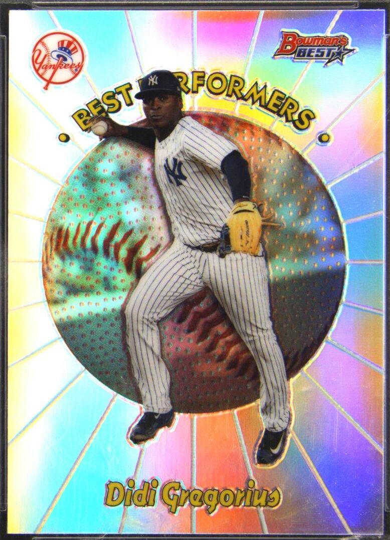 Didi Gregorius #DG Baseball Cards 2018 Bowman's Best 1998 Performers