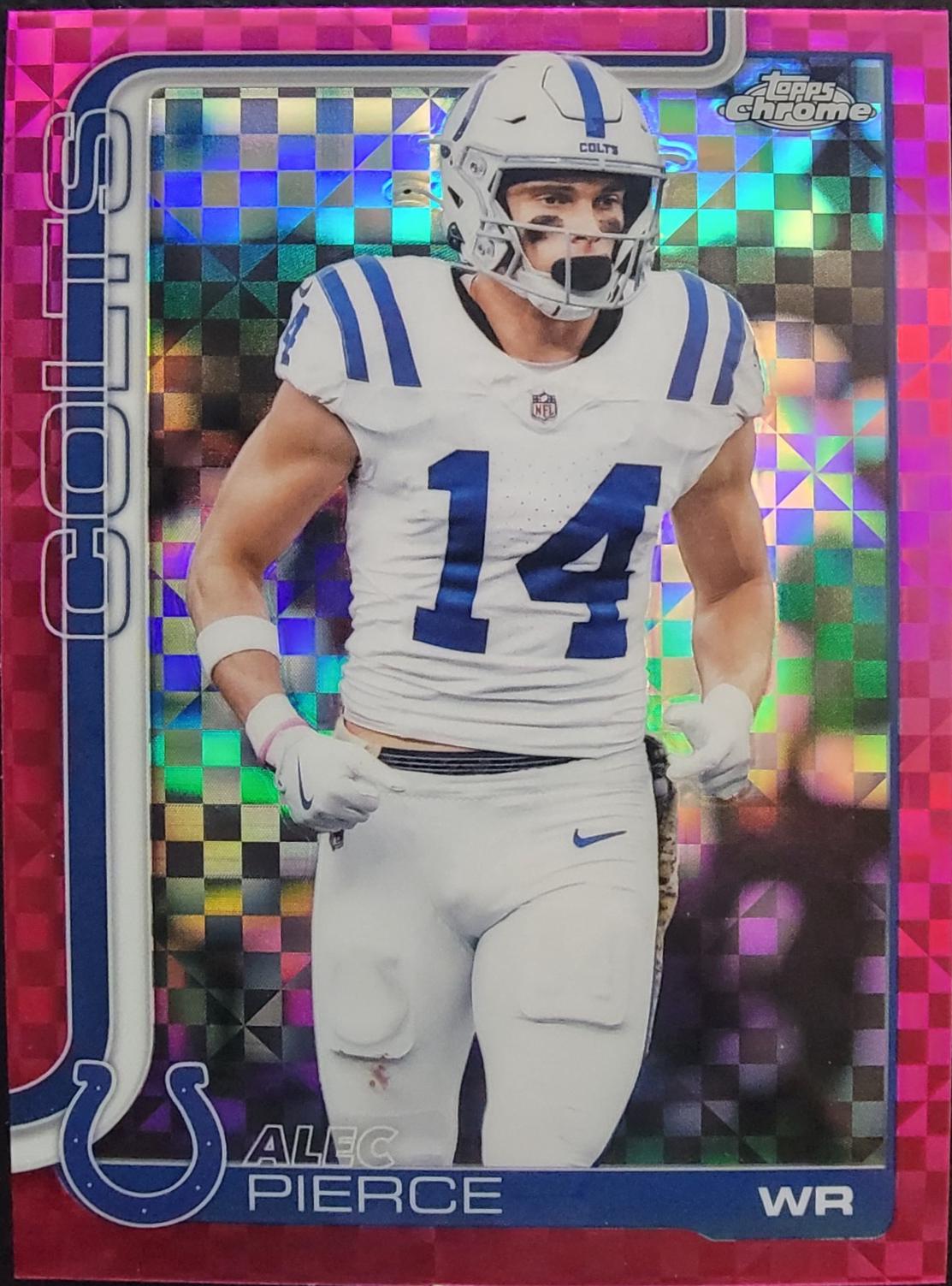 2025 Alec Pierce [X-Fractor Pink] #125