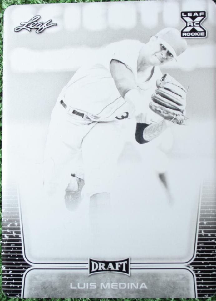 Luis Medina #BA-LM1 2020 Leaf Draft Autographs Baseball