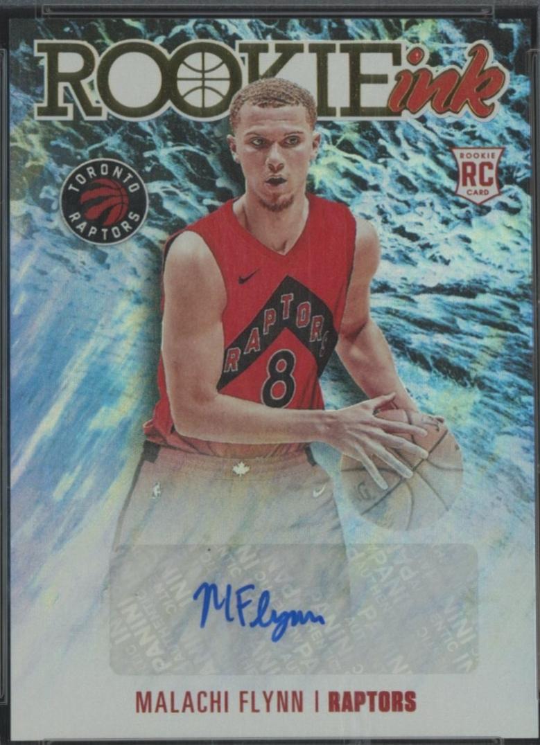 Malachi Flynn #RI-MFL 2020 Panini Hoops Rookie Ink Basketball