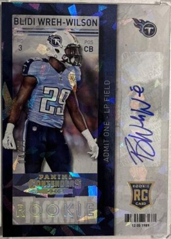 Blidi Wreh-Wilson [Rookie Ticket Autograph Cracked Ice Variation] #113