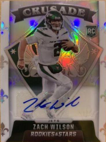 Zach Wilson [Signature] #CR21