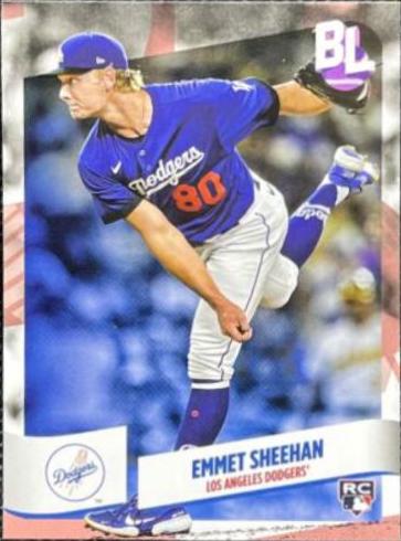 Emmet Sheehan #95 Baseball Cards 2024 Topps Big League Baseball
