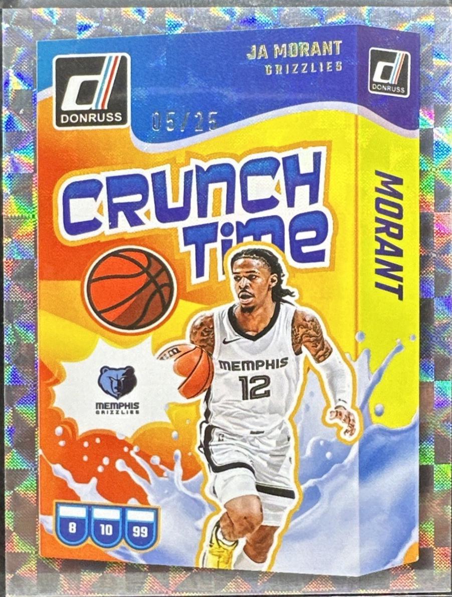 Ja Morant [Hyper] #11 Prices | 2024 Panini Donruss Crunch Time