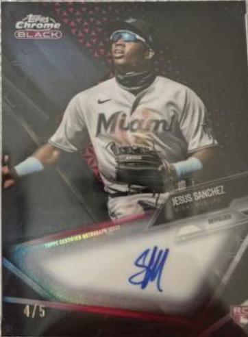 Jesus Sanchez [Red Refractor] #CBA-JSA