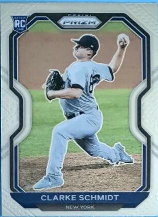 Clarke Schmidt #75 Baseball Cards 2021 Panini Prizm