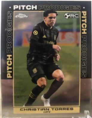 Christian Torres #191 Soccer Cards 2021 Topps Chrome MLS