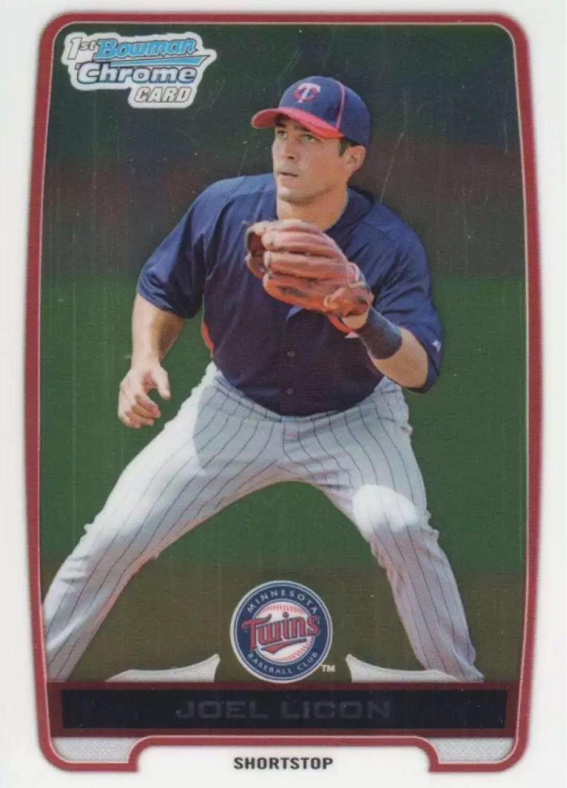 Joel Licon #BDPP145 2012 Bowman Chrome Draft Picks & Prospects Baseball