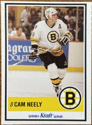 Cam Neely #39 Hockey Cards 1990 Kraft