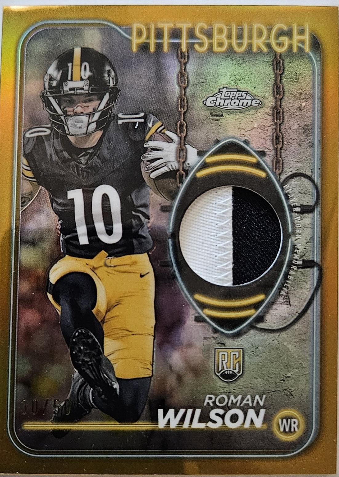 Roman Wilson [Gold Refractor] #CRR-RW
