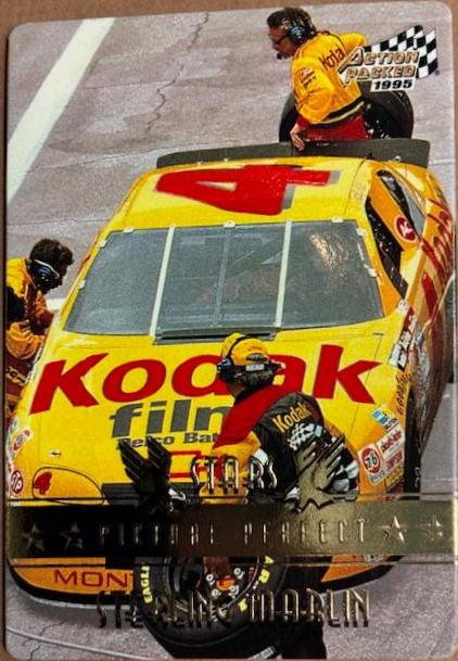 Sterling Marlin #59 Racing Cards 1995 Action Packed NASCAR