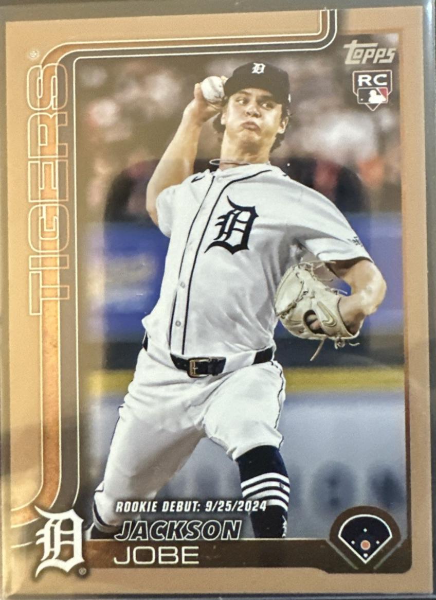 Jackson Jobe [Gold Border] #US193 Prices [Rookie] | 2025 Topps