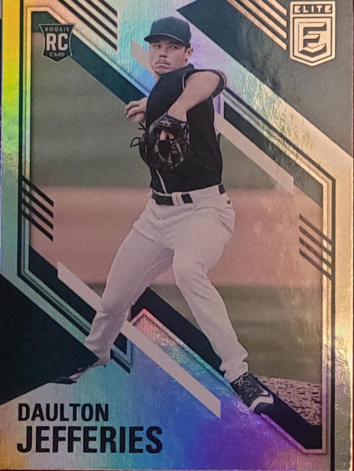 Daulton Jefferies #33 Baseball Cards 2021 Panini Chronicles Elite