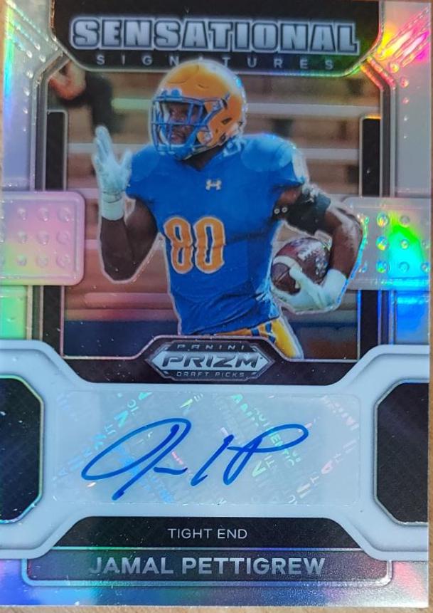 Jamal Pettigrew #SS-JPE 2023 Panini Chronicles Draft Picks 2022 Prizm Sensational Signatures Football