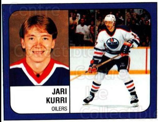 Jari Kurri #59 1988 Panini Stickers Hockey