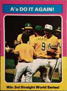 A's Do It Again!