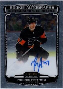 Ronnie Attard #R-RA 2022-23 O-Pee-Chee Platinum Hockey Rookie Autographs