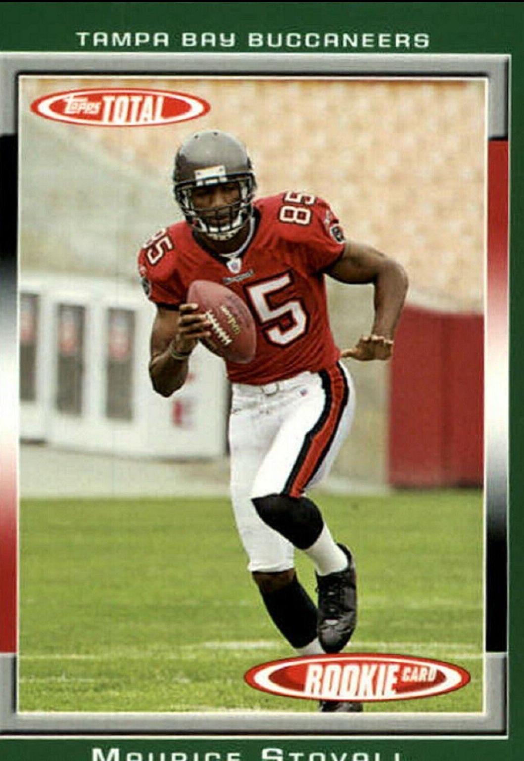 Maurice Stovall #502 Football Cards 2006 Topps Total
