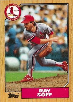 Ray Soff #671 Baseball Cards 1987 Topps