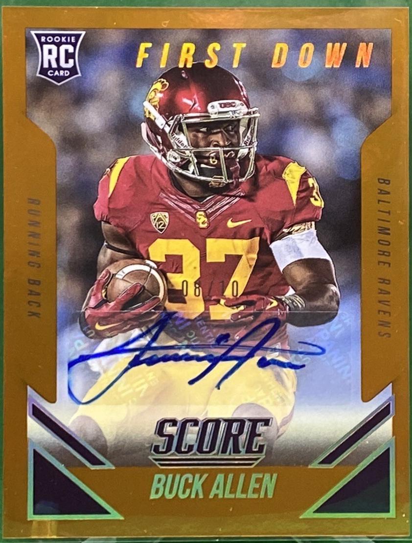 Buck Allen [Autograph First Down] #392