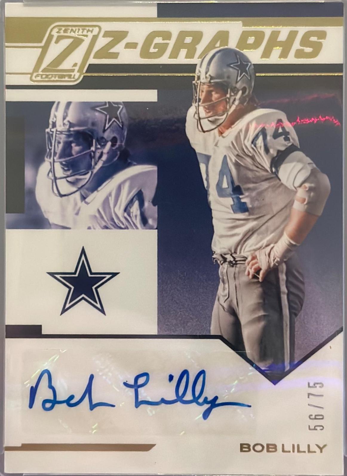 Bob Lilly #ZG6 Football Cards 2020 Panini Zenith