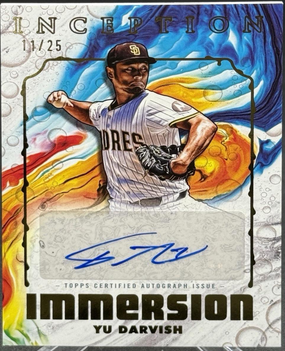 Yu Darvish #IIA-YD Prices | 2025 Topps Inception Immersion