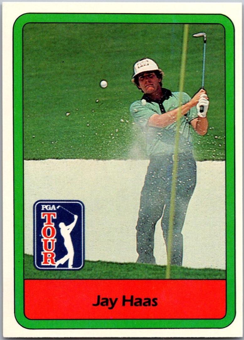 Jay Haas #15 1982 Donruss Golf