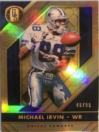 Michael Irvin #46 Football Cards 2020 Panini Gold Standard