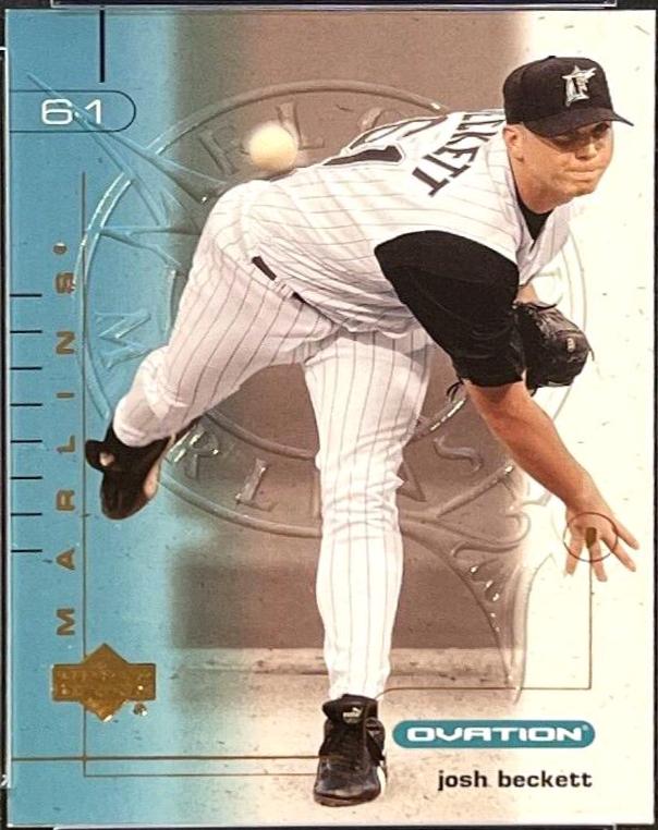 Josh Beckett #48 Baseball Cards 2002 Upper Deck Ovation