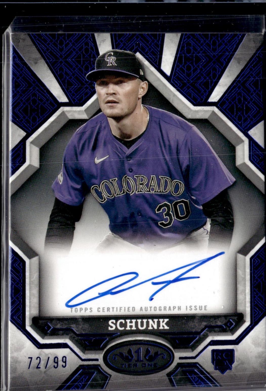 Aaron Schunk [Blue Foil] #BOA-AS