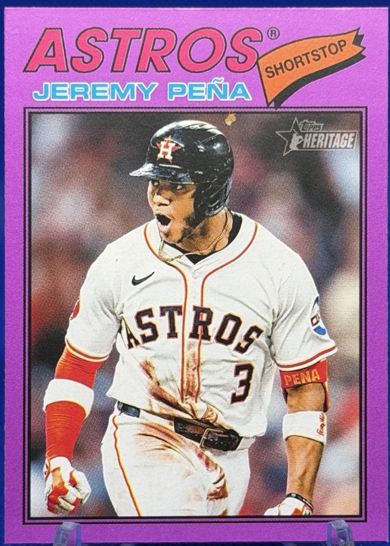Jeremy Pena [Light Purple Bordered] #283