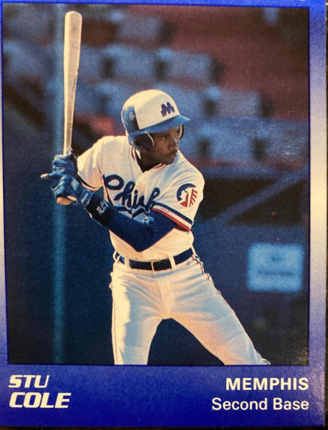 Stu Cole #41 Baseball Cards 1989 Star